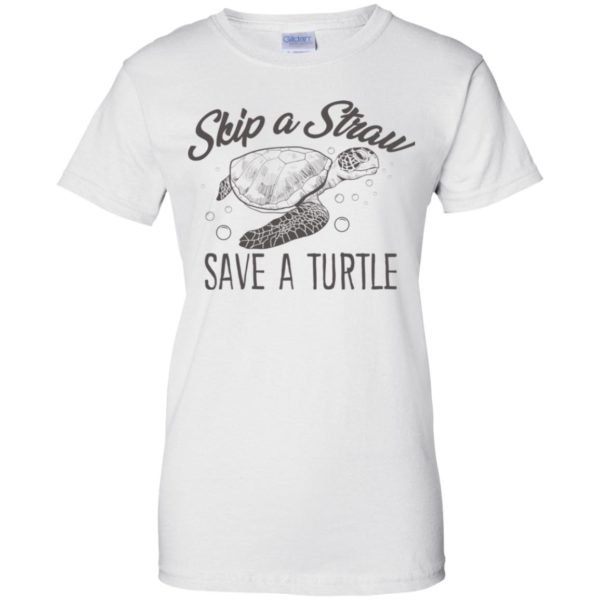 Skip A Straw Save A Turtle Shirt Save The Turtles Shirt