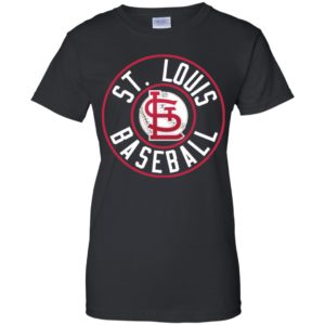St. Louis Baseball Missouri Cardinal Badge T Shirts