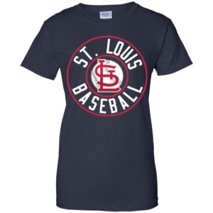 St. Louis Baseball Missouri Cardinal Badge T Shirts