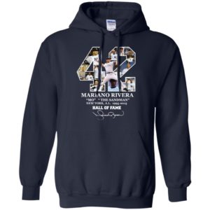 42 Mariano Rivera Mo The Sandman New York 1995 2013 Hall Of Fame Shirt image 42 Mariano Rivera Mo The Sandman New York 1995 2013 Hall Of Fame Shirt