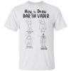Star War How To Draw Darth Vader Funny Shirt