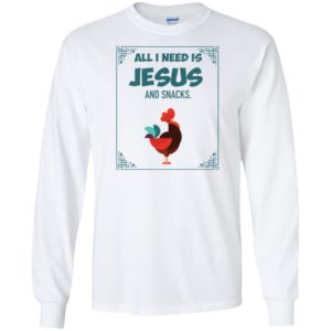 Christian Jesus and Snacks Funny Shirt