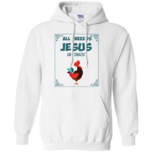 Christian Jesus and Snacks Funny Shirt
