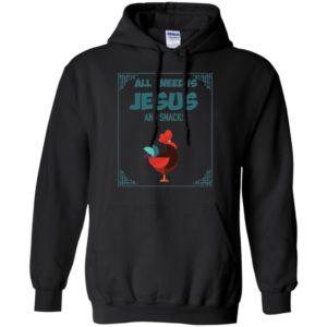 Christian Jesus and Snacks Funny Shirt