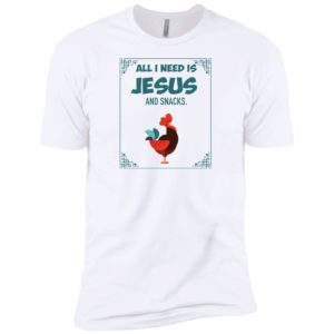 Christian Jesus and Snacks Funny Shirt
