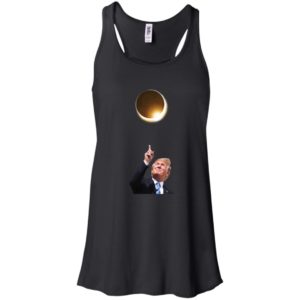 Donald Trump Stares at Solar Eclipse' Funny Presidential Shirt image Donald Trump Stares at Solar Eclipse' Funny Presidential Shirt