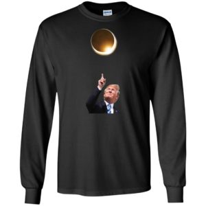 Donald Trump Stares at Solar Eclipse' Funny Presidential Shirt image Donald Trump Stares at Solar Eclipse' Funny Presidential Shirt