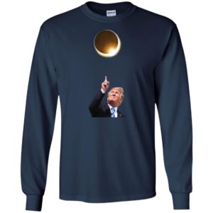 Donald Trump Stares at Solar Eclipse' Funny Presidential Shirt image Donald Trump Stares at Solar Eclipse' Funny Presidential Shirt