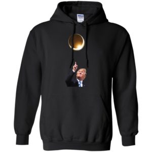 Donald Trump Stares at Solar Eclipse' Funny Presidential Shirt image Donald Trump Stares at Solar Eclipse' Funny Presidential Shirt
