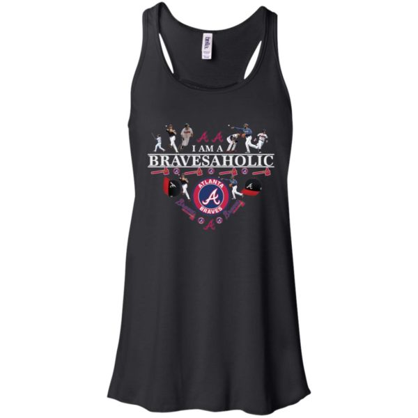 I Am A Bravesaholic Atlanta Braves Shirt