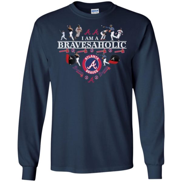 I Am A Bravesaholic Atlanta Braves Shirt