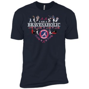 I Am A Bravesaholic Atlanta Braves Shirt image I Am A Bravesaholic Atlanta Braves Shirt