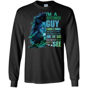 Leo September Guy I Have 3 Sides Shirt image Leo September Guy I Have 3 Sides Shirt