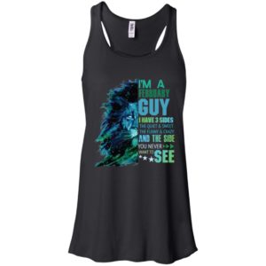 Leo February Guy I Have 3 Sides Shirt image Leo February Guy I Have 3 Sides Shirt