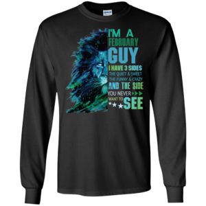 Leo February Guy I Have 3 Sides Shirt image Leo February Guy I Have 3 Sides Shirt