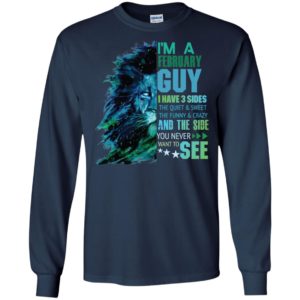 Leo February Guy I Have 3 Sides Shirt image Leo February Guy I Have 3 Sides Shirt