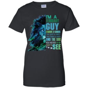 Leo February Guy I Have 3 Sides Shirt image Leo February Guy I Have 3 Sides Shirt