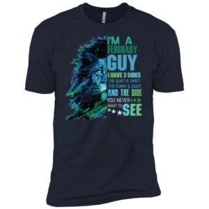 Leo February Guy I Have 3 Sides Shirt image Leo February Guy I Have 3 Sides Shirt