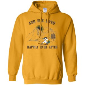 And She Lived Happily Ever After Camera Girl Sunflower Sun Shirt image And She Lived Happily Ever After Camera Girl Sunflower Sun Shirt