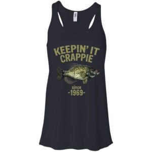 Keepin' It Crappie Since 1969 50th Birthday Fishing Shirt
