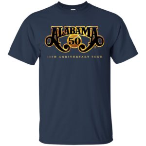 Alabama 50th Anniversary Tour Shirt