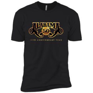 Alabama 50th Anniversary Tour Shirt