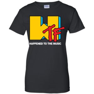 WTF Happened To The Music Black Shirt