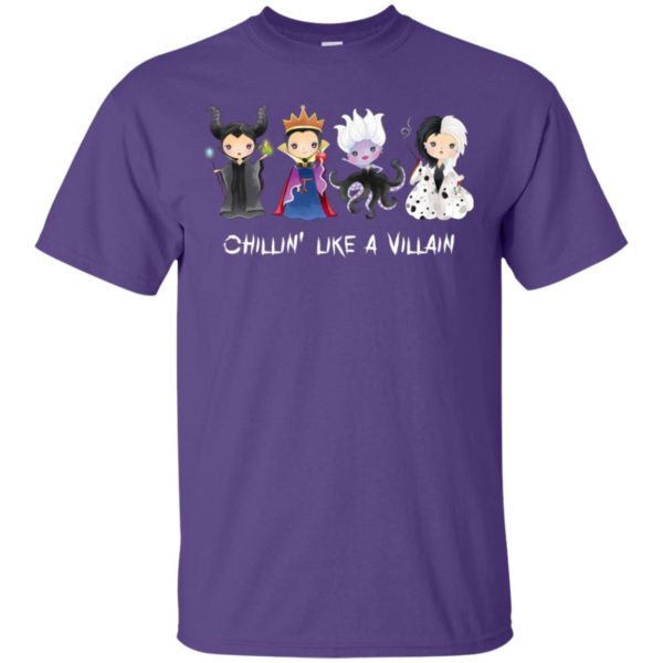Chillin' Like a Villain Disney Villains Shirt