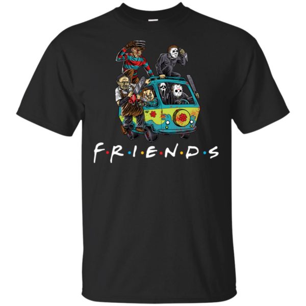 Halloween Friends Characters Horror Shirt