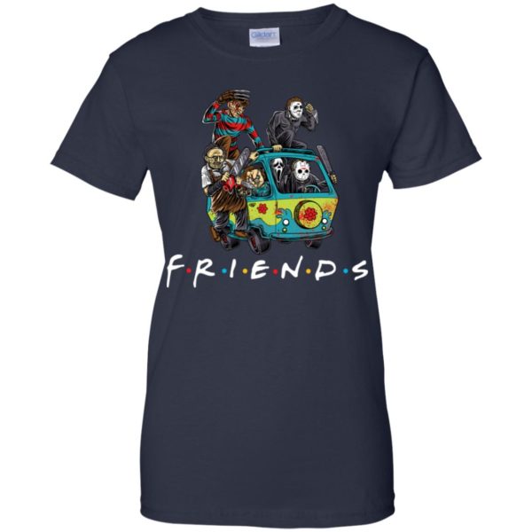 Halloween Friends Characters Horror Shirt