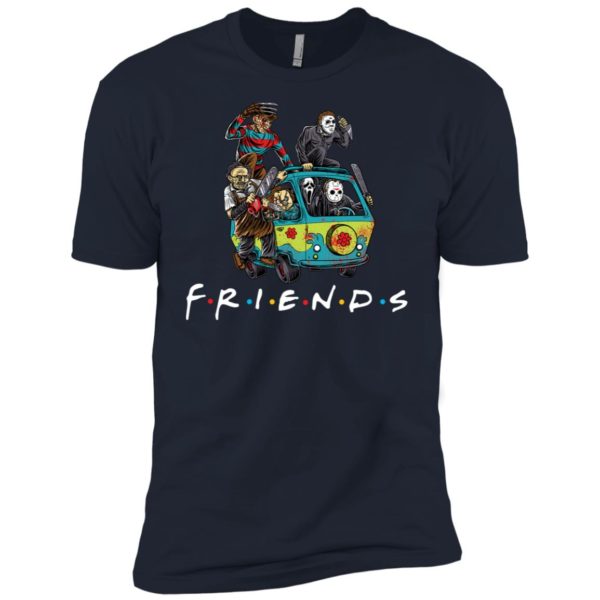 Halloween Friends Characters Horror Shirt