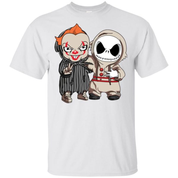 Jack Skellington And IT Halloween Shirt