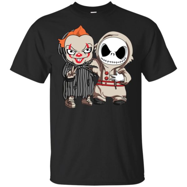 Jack Skellington And IT Halloween Shirt