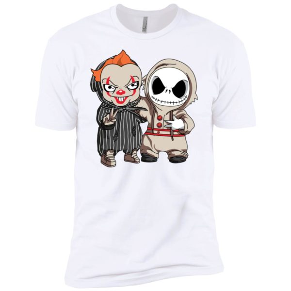 Jack Skellington And IT Halloween Shirt