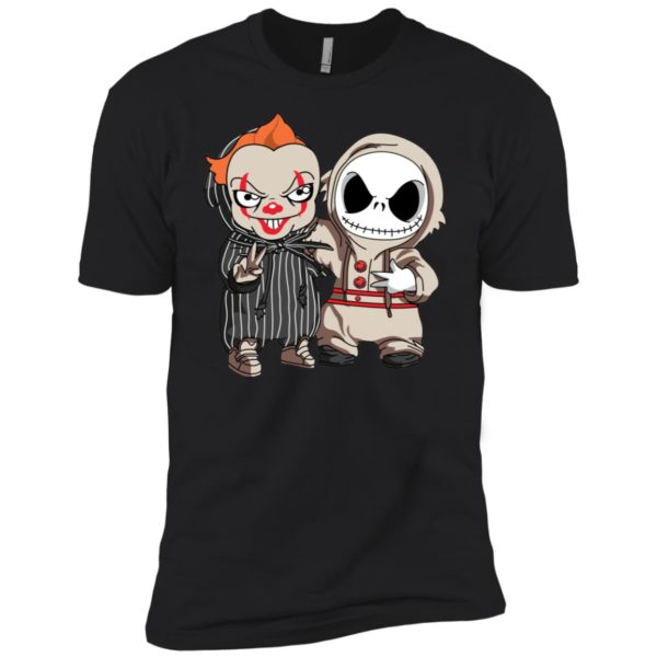 Jack Skellington And IT Halloween Shirt