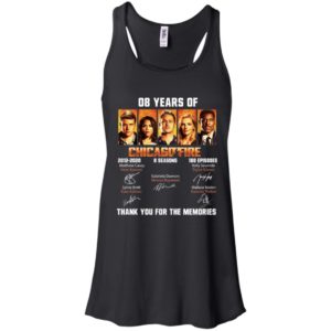 08 Years Of Chicago Fire Thank You For The Memories Shirt