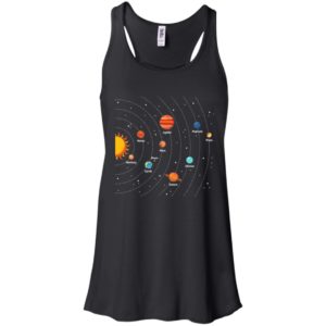 Solar System Planets Space Geeks Shirt