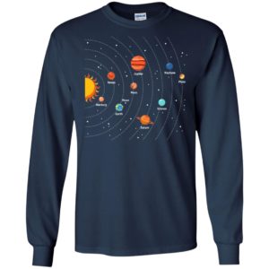 Solar System Planets Space Geeks Shirt