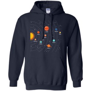 Solar System Planets Space Geeks Shirt