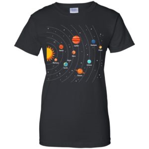 Solar System Planets Space Geeks Shirt