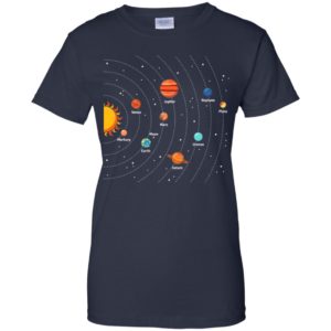 Solar System Planets Space Geeks Shirt