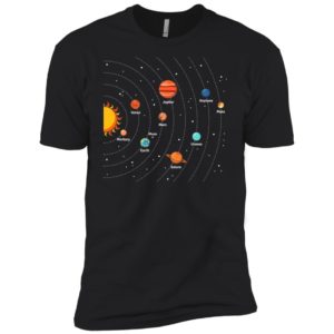 Solar System Planets Space Geeks Shirt