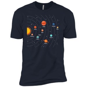 Solar System Planets Space Geeks Shirt