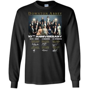 Downton Abbey Characters 10Th Anniversary 2010 2020 Shirt