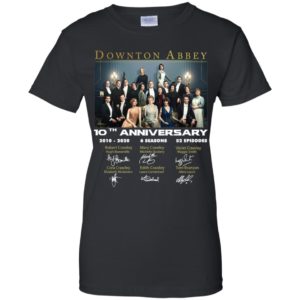 Downton Abbey Characters 10Th Anniversary 2010 2020 Shirt