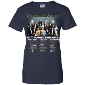 Downton Abbey Characters 10Th Anniversary 2010 2020 Shirt