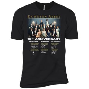 Downton Abbey Characters 10Th Anniversary 2010 2020 Shirt