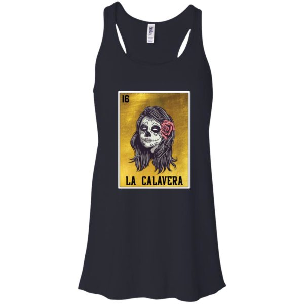La Calavera Loteria Mexico Sugar Skull Loteria Shirt