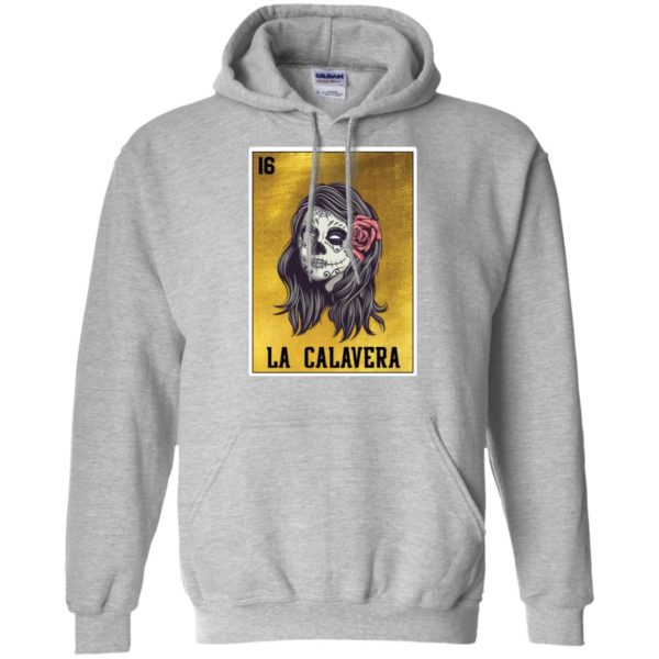 La Calavera Loteria Mexico Sugar Skull Loteria Shirt