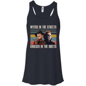 Myers In The Street Krueger In The Sheet Shirt